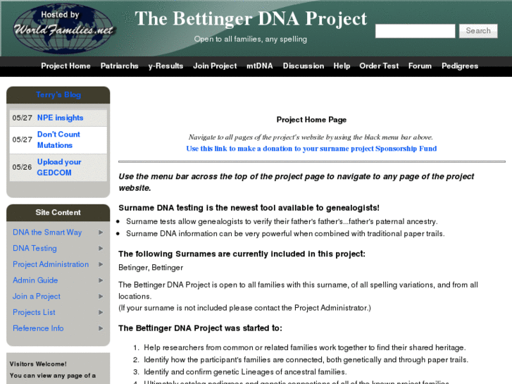 www.bettingerdna.com