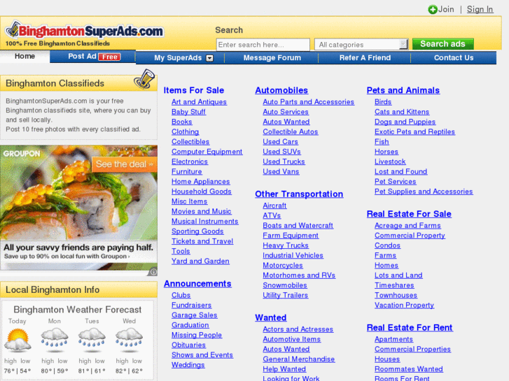 www.binghamtonsuperads.com