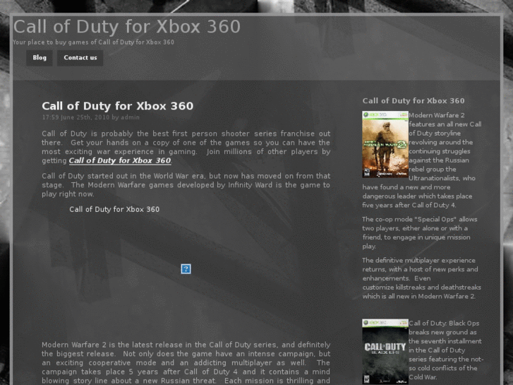 www.callofdutyforxbox360.com