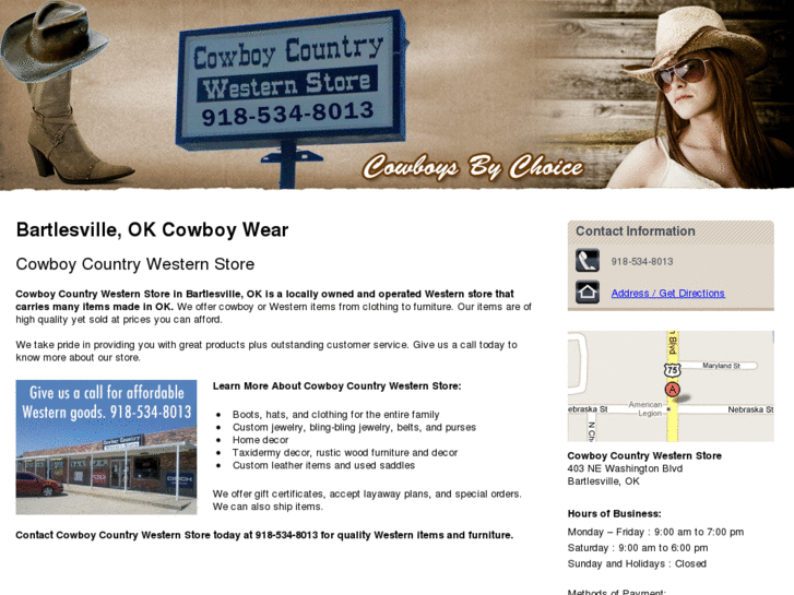 www.cowboycountrywesternstore.com