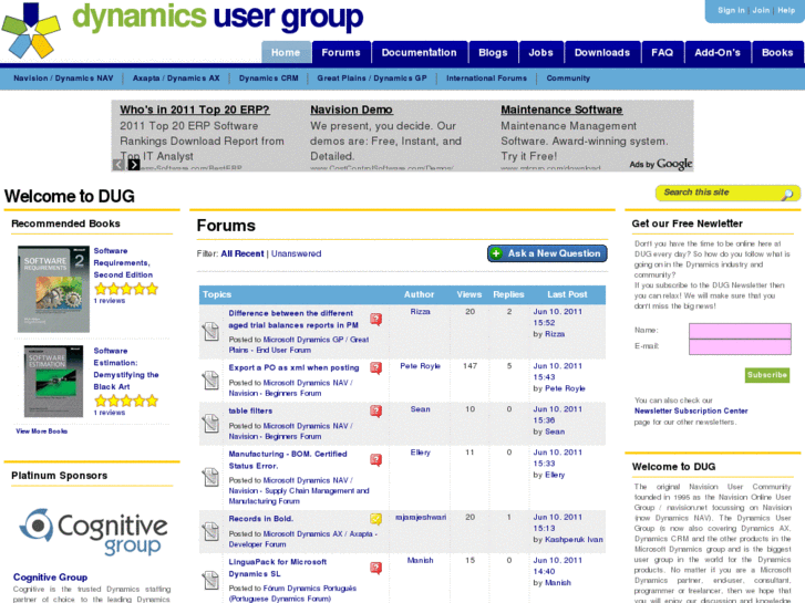 www.dynamicsuser.net