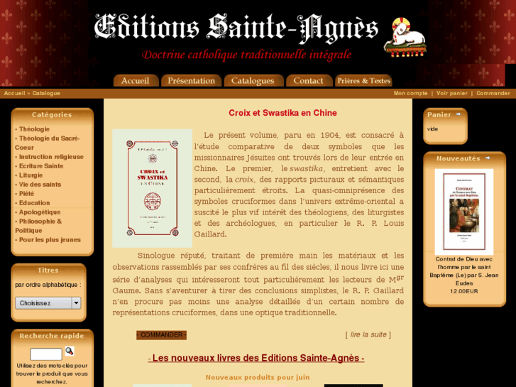 www.editionssainteagnes.com