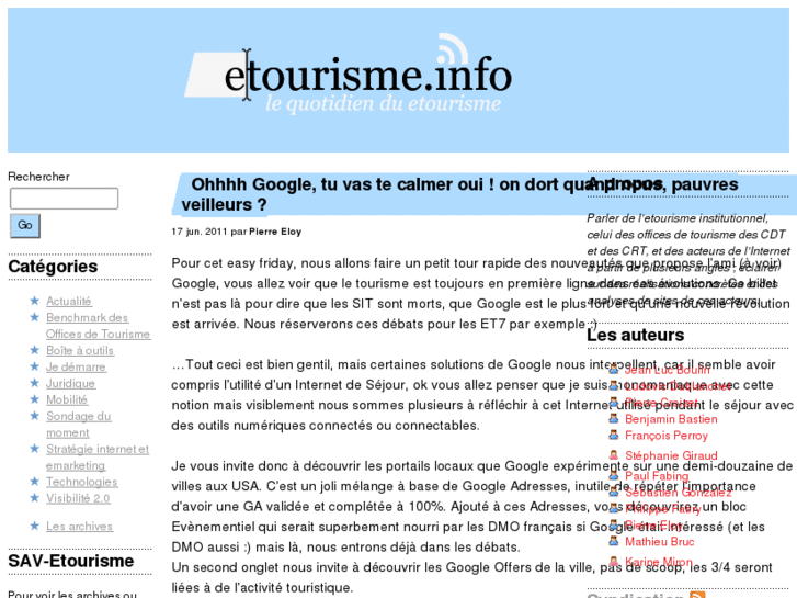 www.etourisme.info