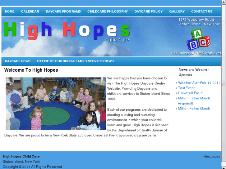 www.highhopeschildcare.com