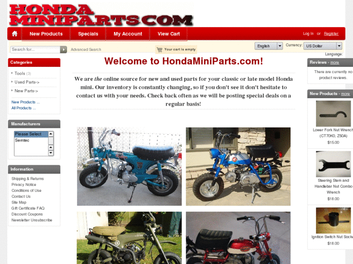 www.hondaminiparts.com