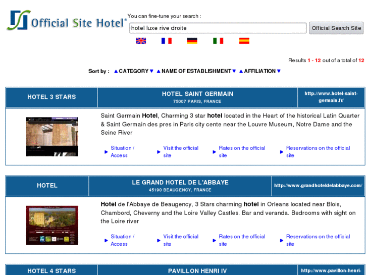 www.hotel-luxe-rive-droite.com