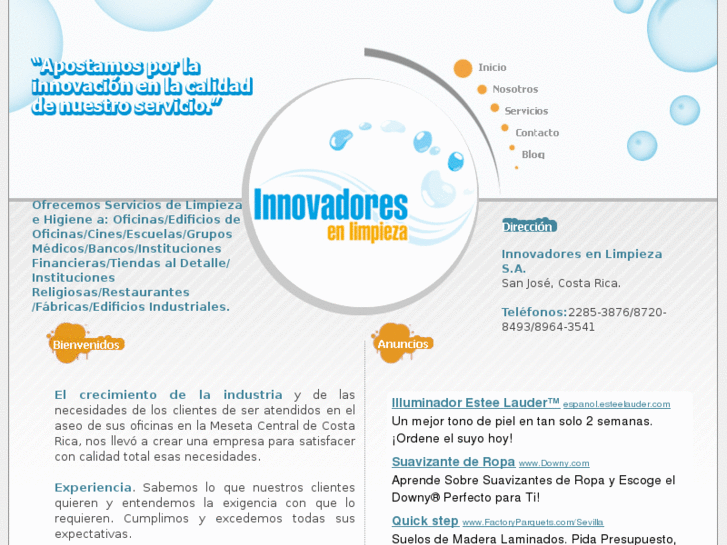 www.innovadoresenlimpieza.com