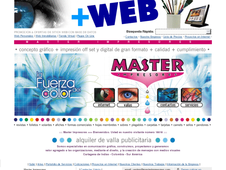 www.masterimpresores.com