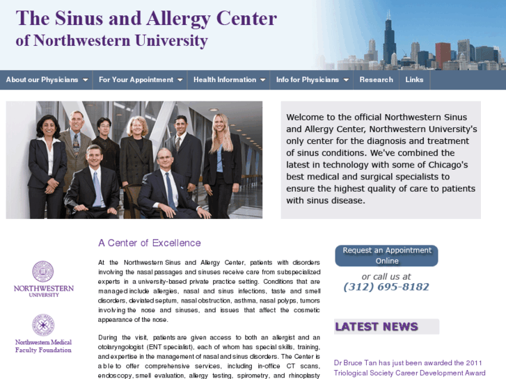 www.northwestern-sinus.com