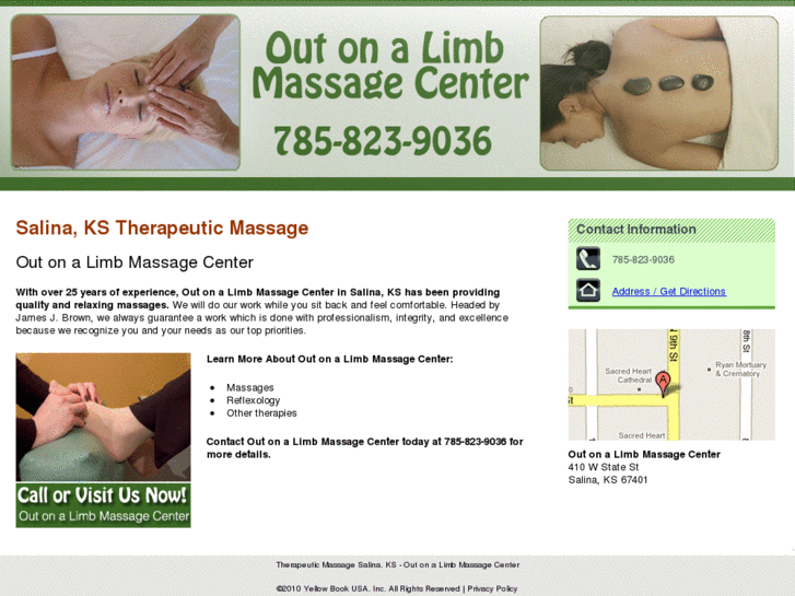 www.outonalimbmassagecenter.com