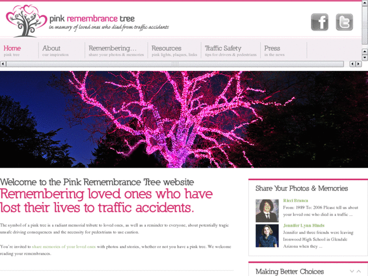 www.pink-remembrance-tree.com