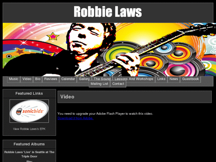 www.robbielawsmusic.com