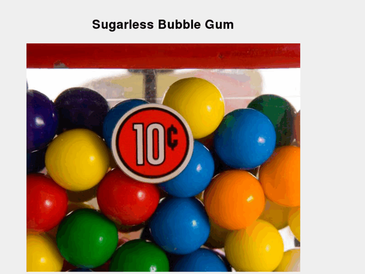 www.sugarlessbubblegum.com