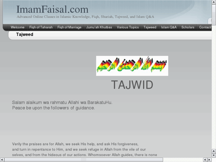 www.tajwid.info