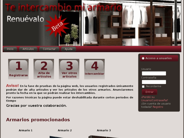 www.teintercambiomiarmario.com