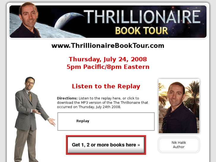 www.thrillionairebooktour.com