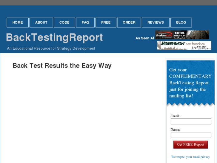 www.backtestingreport.com