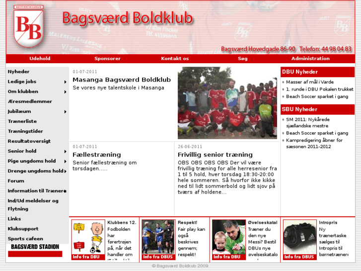 www.bagsvaerdboldklub.dk