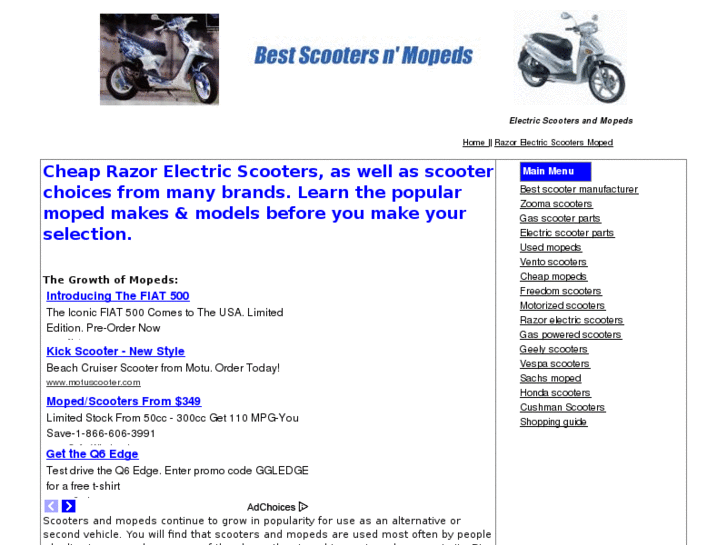 www.best-scooters-n-mopeds.com