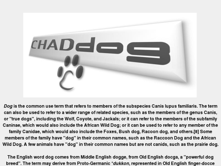 www.chaddog.com