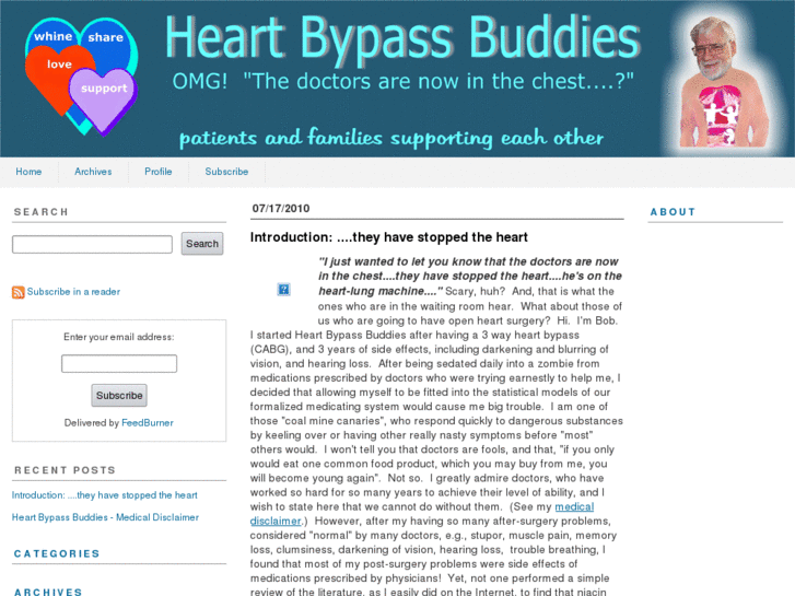 www.heartbypassbuddies.com