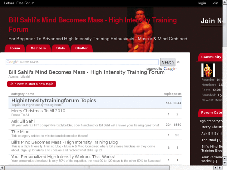 www.highintensitytrainingforum.com
