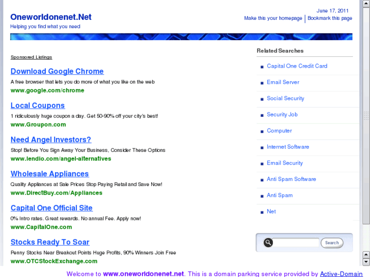 www.oneworldonenet.net