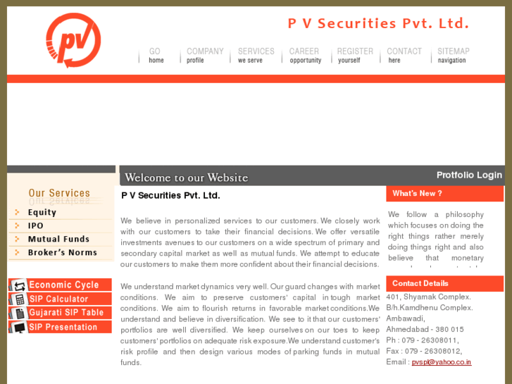 www.pvsecurities.co.in