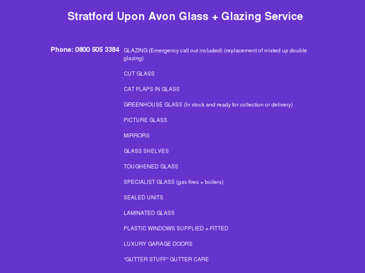 www.stratforduponavonglass.co.uk