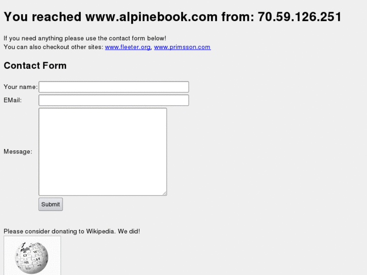 www.alpinebook.com