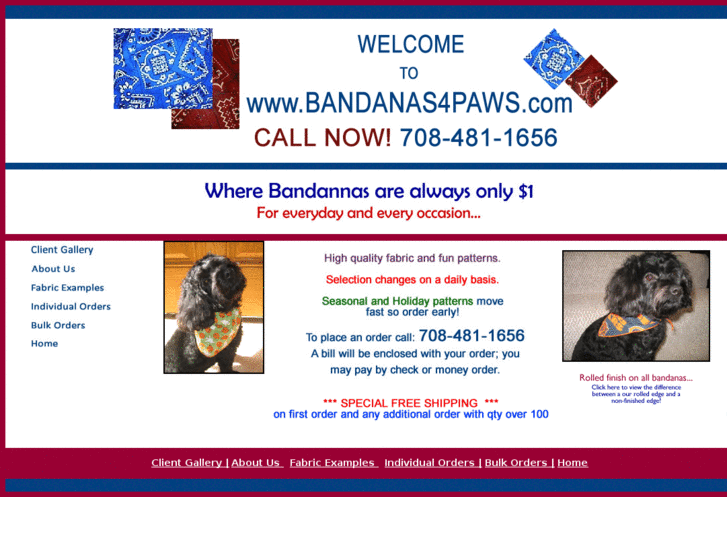 www.bandanas4paws.com