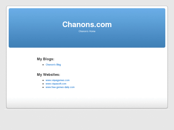 www.chanons.com