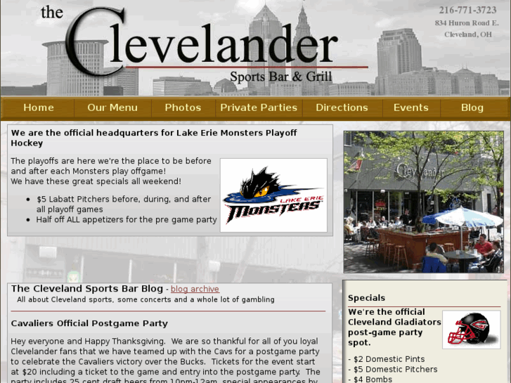 www.clevelanderbar.com