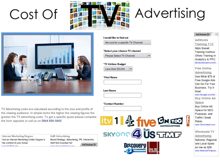 www.cost-of-tv-advertising.com