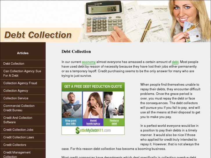 www.debtcollectioninformation.com