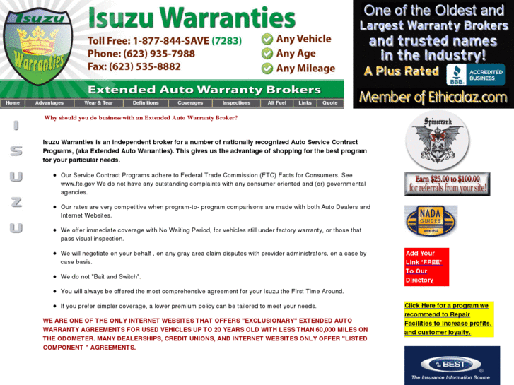 www.extendedwarrantiesforisuzu.com