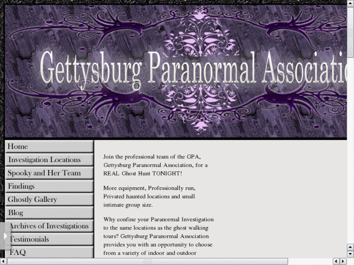 www.gettysburgghosthunters.com