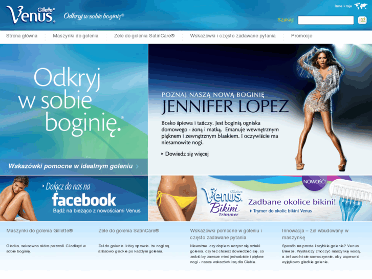 www.gillettevenus.pl