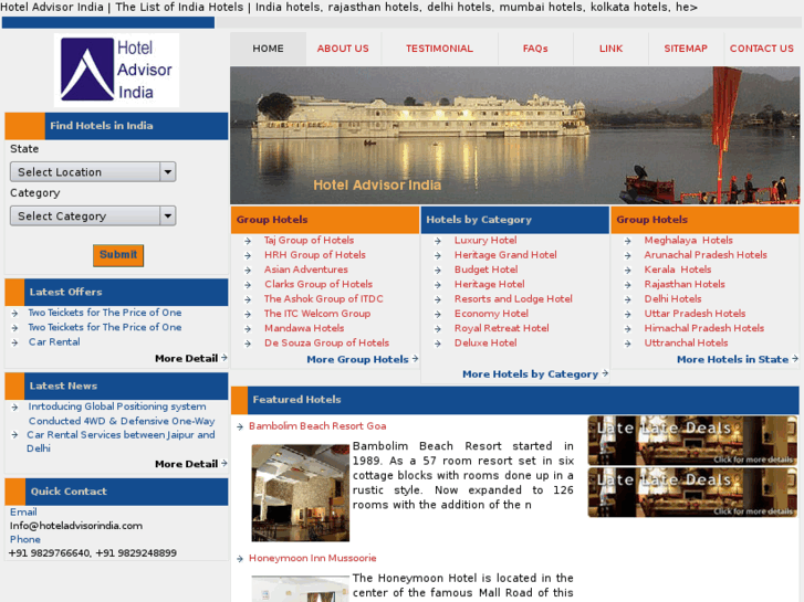 www.hoteladvisorindia.com