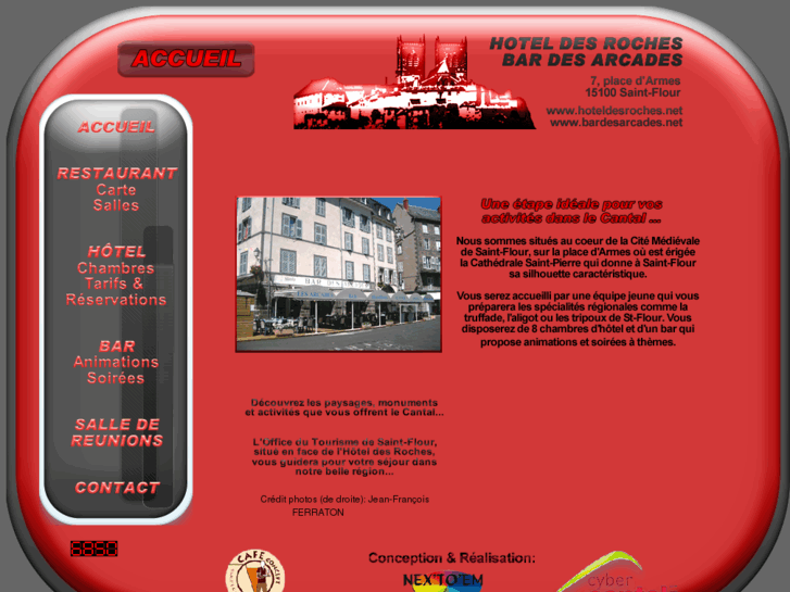 www.hoteldesroches.net