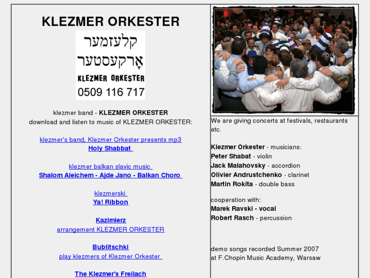 www.klezmerorkester.com