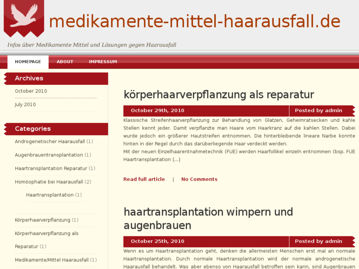 www.medikamente-mittel-haarausfall.de