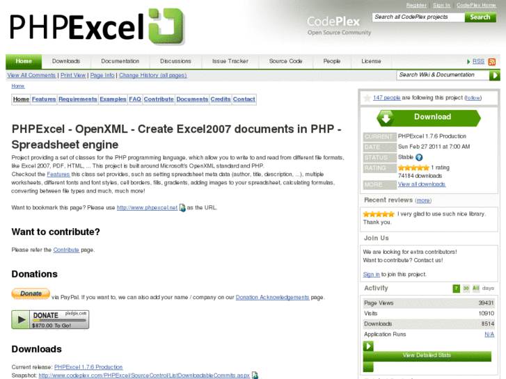 www.phpexcel.net