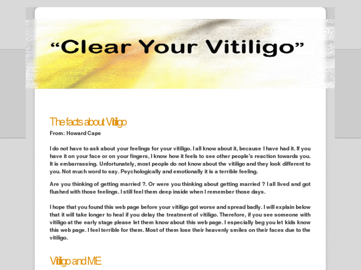 www.thevitiligoremedy.com