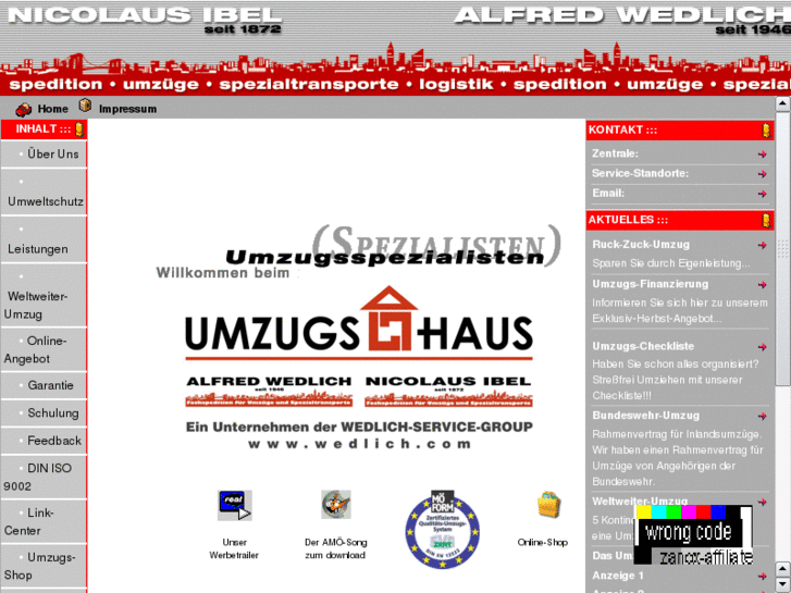 www.umzug-wedlich.de