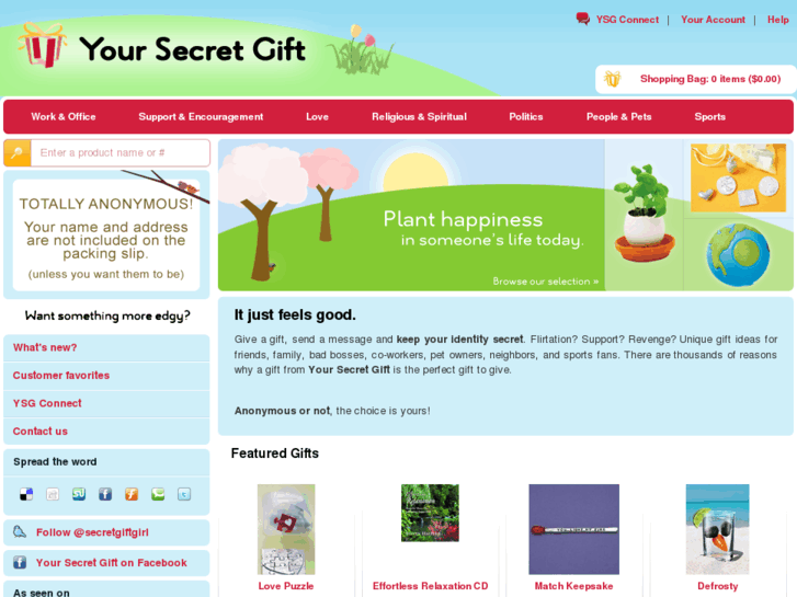 www.yoursecretgift.com