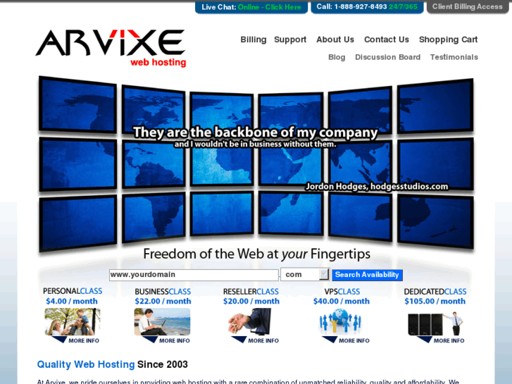 www.arvixe.com