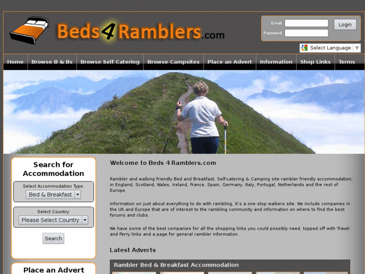 www.beds4ramblers.com