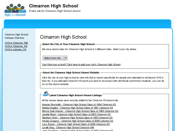 www.cimarronhighschool.org
