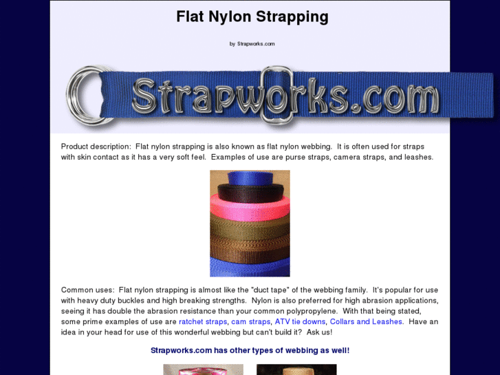 www.flatnylonstrapping.com